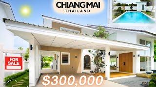 STUNNING 4 Bedroom Pool Villa FOR SALE In CHIANG MAI, THAILAND.