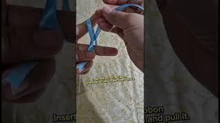 Bow Ribbon Tutorial #howto #how #tutorial #ribbon