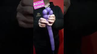 Easy One Balloon Flower #balloondecorationideas #flower #tutorial