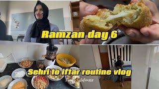 Ramzan day 6 🫶| sehri to iftaar routine vlog ️| cheez strip recipe | Life in Italy ️