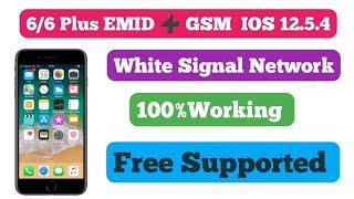 Iphone6/6 Plus IOS 12.5.4  ICLOUD BYPASS  GSM/MEID  WITH Signal Network Supported