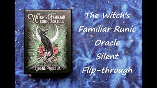 The Witch's Familiar Runic Oracle - Silent Flip-through