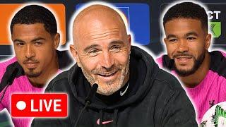  LIVE | Enzo Maresca, Reece James, Levi Colwill pre-match press conference | Real Betis v Chelsea 