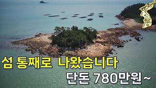 섬 통째로 싸게 나왔습니다. 무인도 단돈780만원~꿈은 이루어진다.[땅지통]