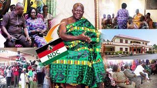 Just-in!! NDC's Prof Jane Naana storms Manhyia Palace for the King blessings