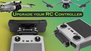 How to Upgrade DJI RC Controller of Mavic 3 Classic Mini 3 pro Mini 4-Z Air 3 add ALIENTECH Antennas