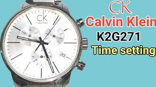 How to set time Calvin Klein K2G271 with review | TrendWatchLab | CK | Wrist Watch