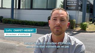 EXTALEA - Solution Paie & RH socialement responsable - Présentation Loïc Chapet-Hébert