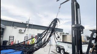 Scrapping $30,000 Worth Of Copper Wire & A Massive Pile Of Copper Bus Bar