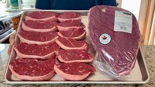 Costco Top Sirloin Cap Whole / Costco Meat / Costco 2024 / Top Sirloin Cap Whole / Beef / ASMR