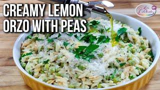 Tasty Lemon Orzo with Peas: A Burst of Flavor in Every Bite