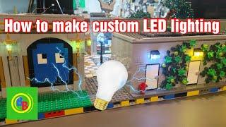 How to make custom Led lighting for your Lego Mocs.