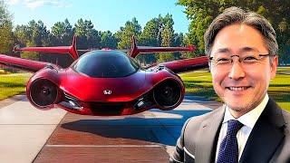 HONDA CEO Releases First $4,999 Flying Car That Changes Everything!