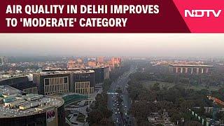 Delhi Air Pollution | Air Quality In Delhi Improves To 'Moderate' Category