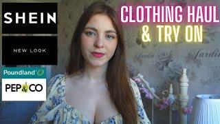 SHEIN, NEWLOOK AND  POUNDLAND TRY ON HAUL