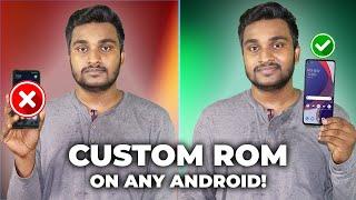 How To Install Custom Rom On  Android Devices (Step By Process)!