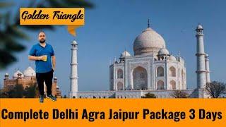 Unforgettable Golden Triangle Tour: Discover Delhi, Agra & Jaipur in Just 3 Days!