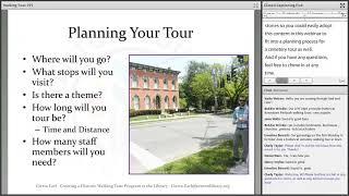 Creating a Historic Walking Tour Program at the Library