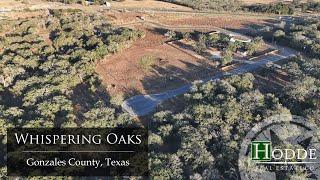 Acreage Homesites with Mature Trees | Whispering Oaks | Gonzales Texas | Hodde Real Estate Co