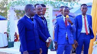 @Bahima Wedding... The Groom, Bestman, and Groomsmen Gave a Speech That Left The Audience At Ease.