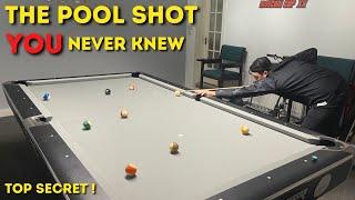 THE POOL SHOT YOU’RE PLAYING ALL WRONG !