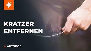 Wie man Kratzer von einem Auto entfernt | Tipps von AUTODOC