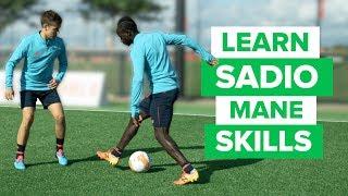 SADIO MANE TEACHES HIS FAVORITE SKILLS  | play like a pro