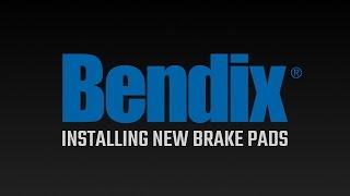 Bendix Brake Pad Installation