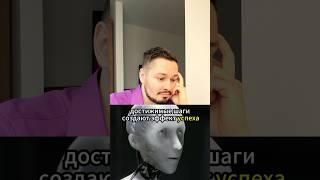 Робот говорит как поднять энергию и уверенность предпринимателя