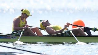 Australia claims first Paralympic gold medal in rowing