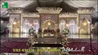 Marvelous Set Decoration For Event | Mughal Style Stage Decor