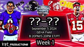 NFL Week 1 Picks & Predictions 2024-25