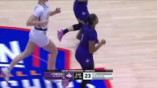 Women’s Basketball: Furman vs Chattanooga | Second Quarter Highlights