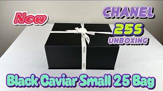 Chanel 25S Black Caviar Small 25 BAG