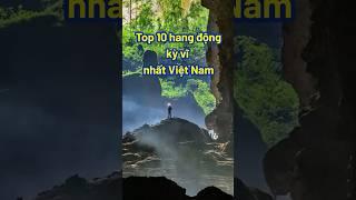 Top 10 hang động kỳ vĩ nhất Việt Nam | Bạch Hoàng Travel #travel #dulich
