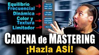 La CADENA de MASTERING PERFECTA  (+Descarga de Plugins⬇)