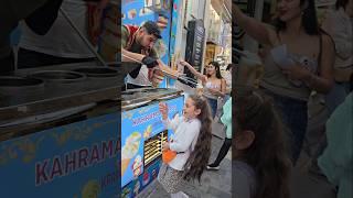 حركات عجيبة بائع بوظة كنافة آيس كريم 