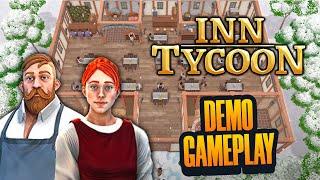 Inn Tycoon [ Inn management sim] Complete Demo Gameplay [4K 60FPS PC] - No Commentary