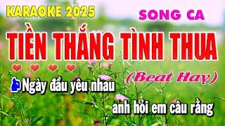 Karaoke Nhạc Sống Song Ca Tiền Thắng Tình Thua