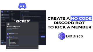 Create a No Code Discord Bot to Kick a Member Out of Your Server