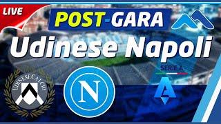  Live: #Udinese #Napoli POSTPARTITA  #SerieA 