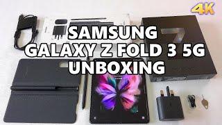 SAMSUNG GALAXY Z FOLD 3 5G - UNBOXING 4K