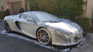 McLaren 650S quick wash and drive!