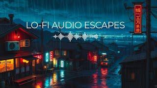 Relaxing Thunderstorm and lofi hip Hop | Audio Escapes | Calm Mind and anxiety release