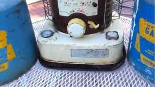 Kerosene Heater - best way to heat