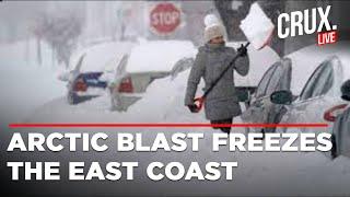 US News Live | US Weather News Today | Bomb Cyclone Develops In East Coast | US Weather Forecast