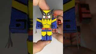 DIY WOLVERINE  #marvel #wolverine #diy #minecraft