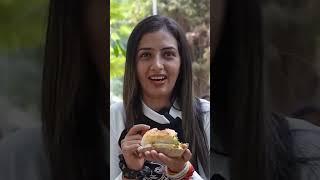 Vadapav Girl Trying Mumbai's famous vadapav