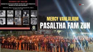 Mercy Vanlalkim || Pasaltha fam zun || Live