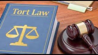 Introduction to chapter 9 and tort law